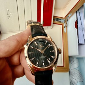 OMEGA Seamaster Aqua Terra 8612 Day Date, Ref: 231.53.42.32.06.001, Vàng hồng đúc 18k nguyên khối, Size 42mm, Like new fullbox