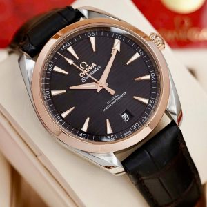 OMEGA Aqua Terra 8900, Ref: 220.20.41.21.06.001, Demi Vàng hồng 18k, Size 41mm, Like new fullbox