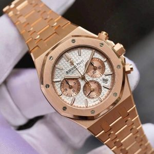 Audemars Piguet (AP) Royal Oak 263150R, Vàng hồng đúc 18k nguyên khối, Size 38mm, Like new fullbox date 2020
