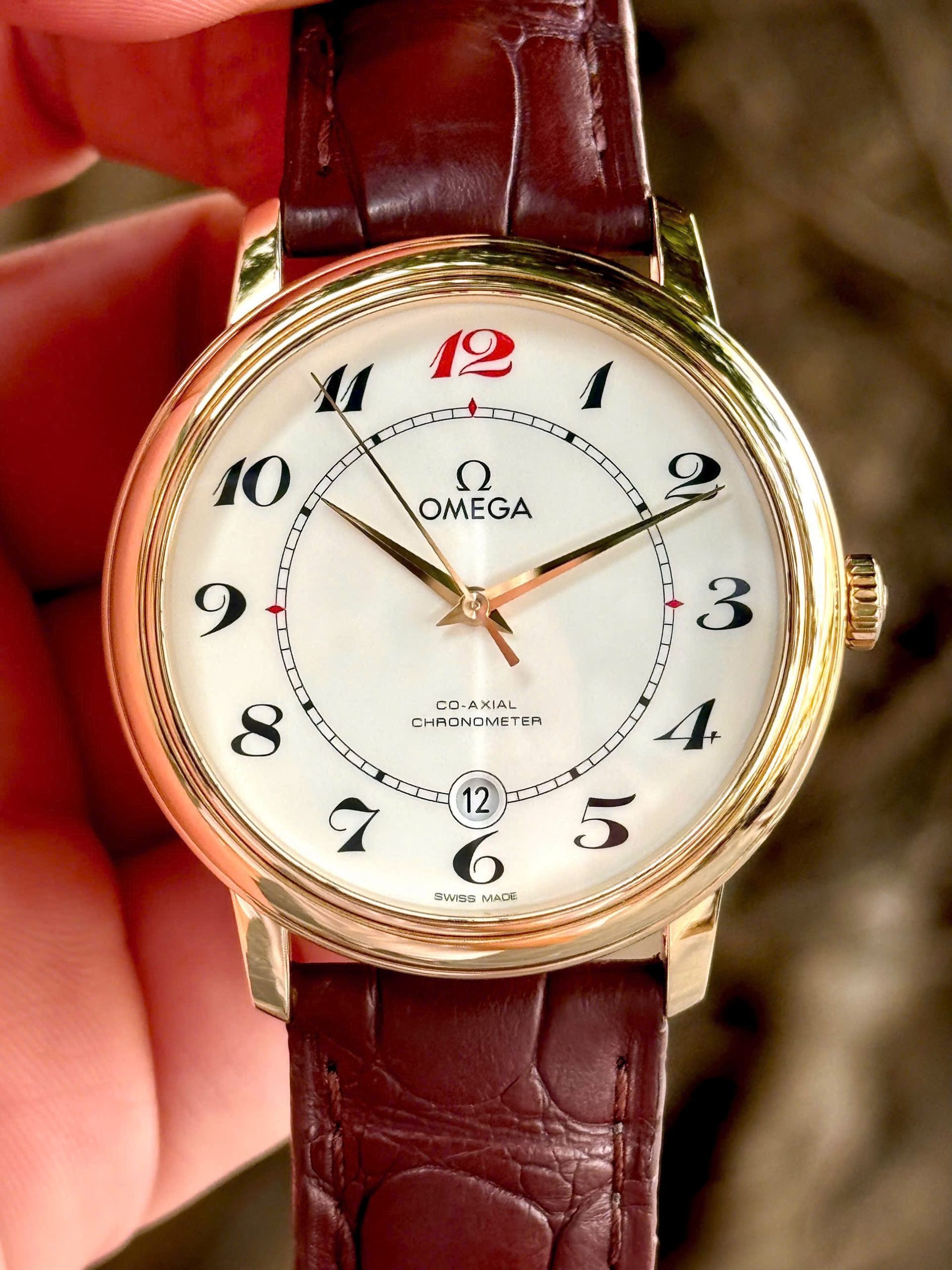 OMEGA De Ville Prestige Limited 50Pcs Anniversary, Ref: 424.53.40.20.04.004, Vàng hồng đúc 18k nguyên khối, Size 40mm, Like new fullbox