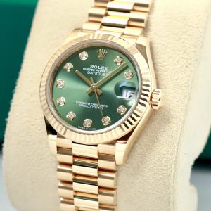 Rolex Datejust Nữ 278278 _ Oliu Diamonds Solid Gold 18k, Size 31mm, Lướt đẹp fullbox