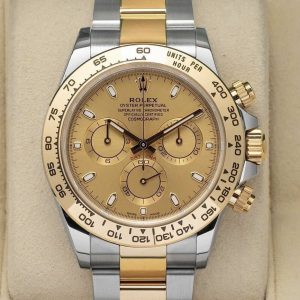 Rolex Daytona Cosmograph 116503 Champagne, Demi Gold 18k, Size 40mm, Like new fullbox date khá cao 2022