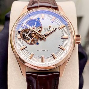 Zenith El Primero Synopsis Open Heart, Ref: 18.2170.4613/01.C713, Vàng hồng đúc 18k nguyên khối, Size 40mm, Like new fullbox