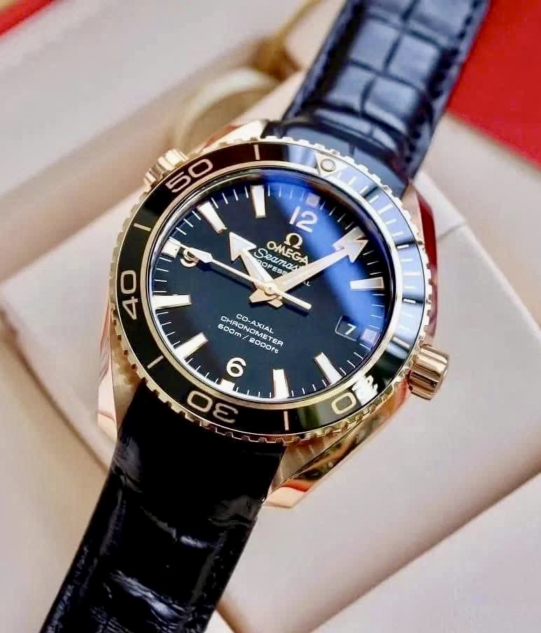 OMEGA Seamaster 8501 Planet Ocean 600M, Ref: 232.63.42.21.01.001, Vàng hồng đúc 18k nguyên khối, Size 42mm, Like new fullbox date cao